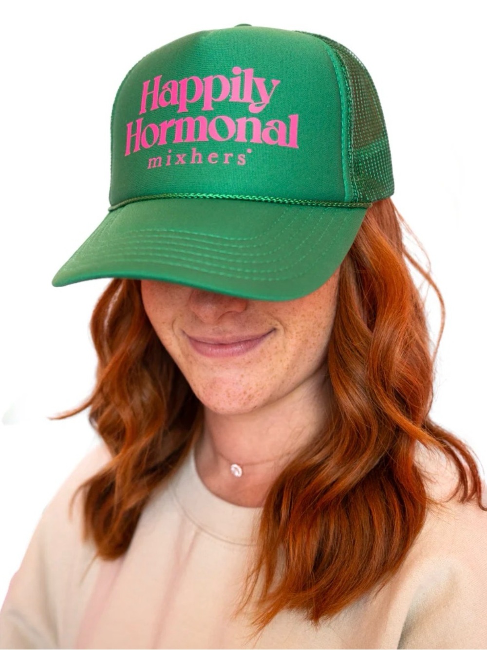 Green Trucker Hat